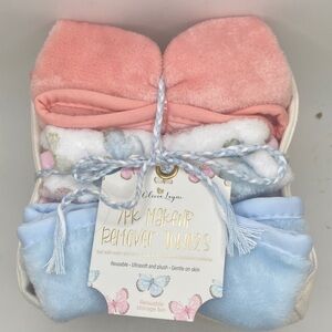 Olivia Layne 7-pack reusable, ultrasoft makeup remover towels & storage bin NWT